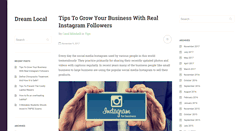 Desktop Screenshot of dreamlocal.org